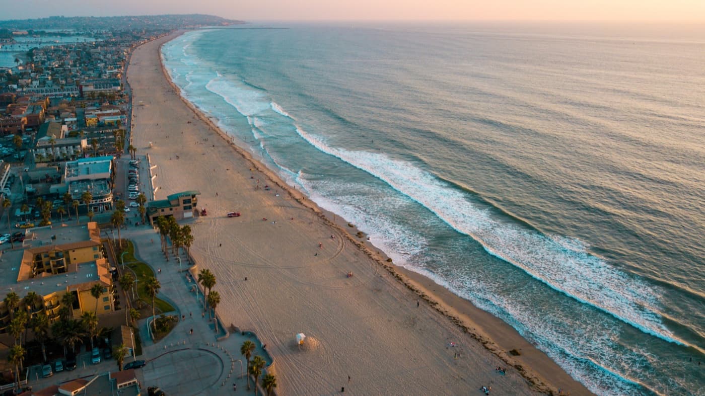 Pacific Beach, coastal San Diego